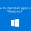 如何在 Windows 10/8/7 上卸載程序/應用程序