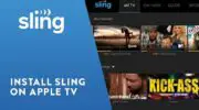 如何在 Apple TV 上安裝 Sling TV？