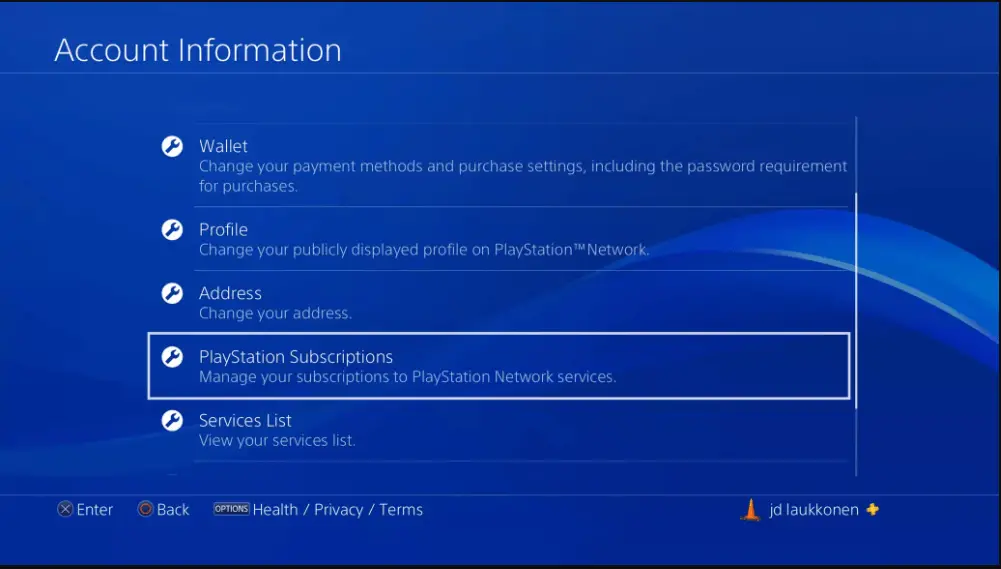 在 PlayStation 4 上取消 PlayStation Plus 訂閱