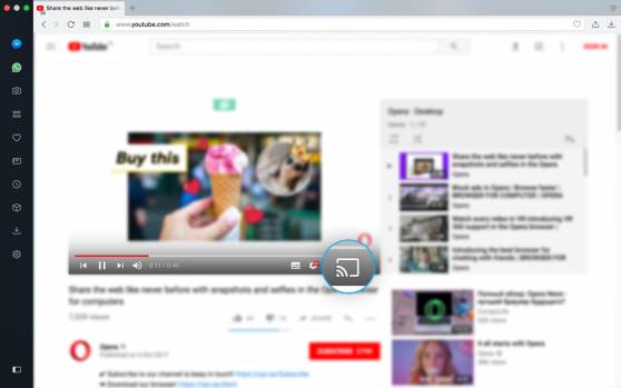 來自 Mac 的 Chromecast