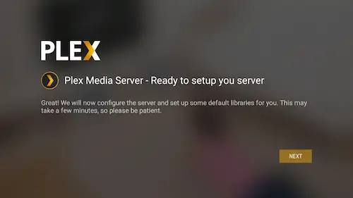 配置 Plex 服務器