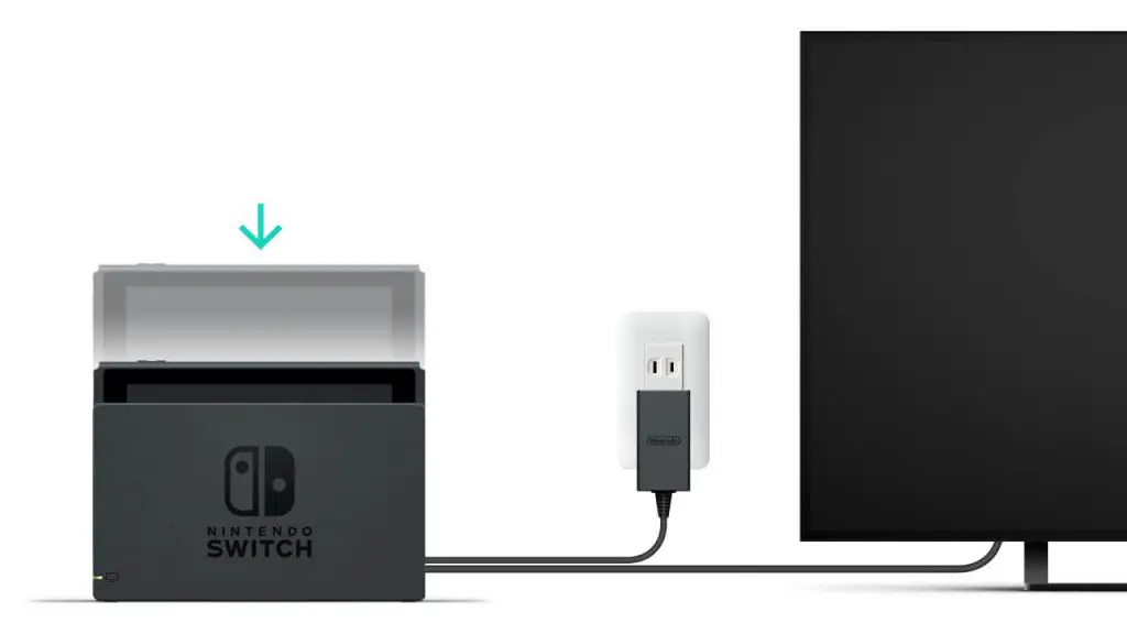 將 Nintendo Switch 連接到電視