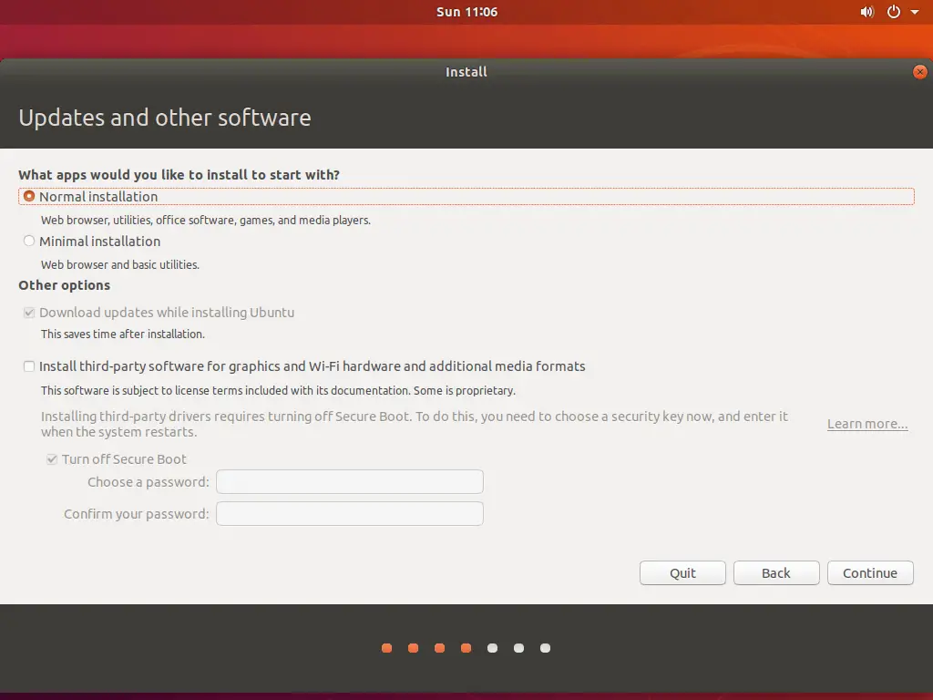 与Windows 10 一起安装Ubuntu
