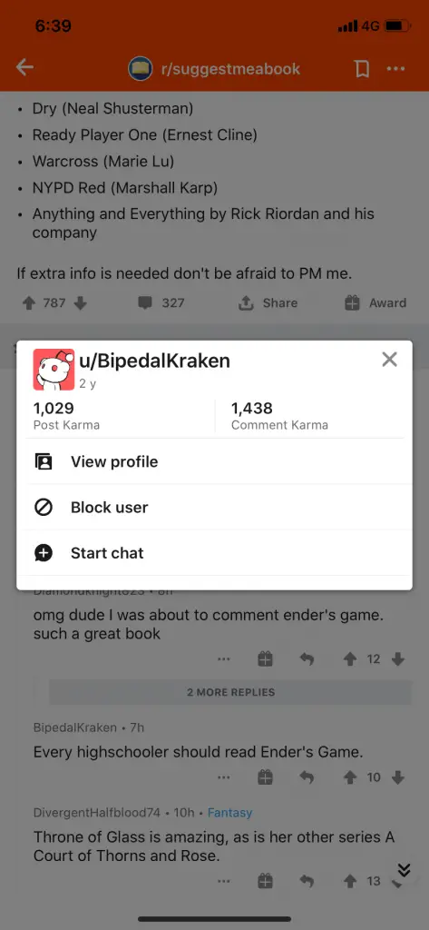 Reddit 上的業力