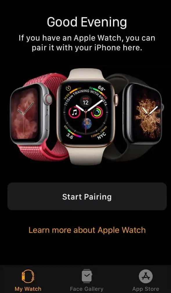 將 Apple Watch 與 iPhone 配對