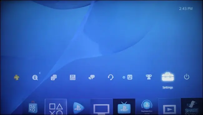 PlayStation 4 主屏幕：如何重置 PS4 