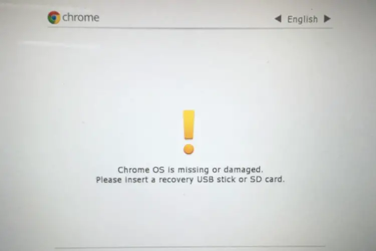 Chromebook 恢復模式