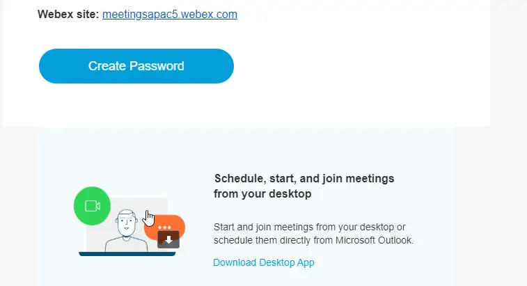 註冊 Cisco Webex Meetings