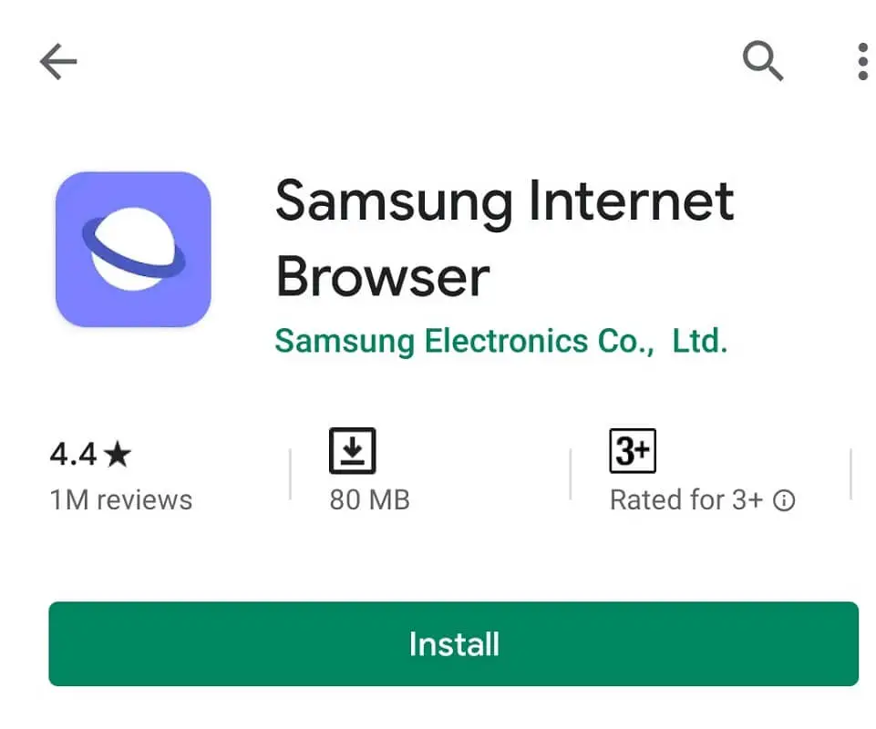 使用 Samsung Internet Browser 在 Android 上停止彈出廣告