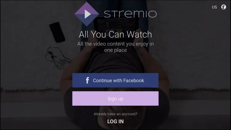 註冊 Stremio