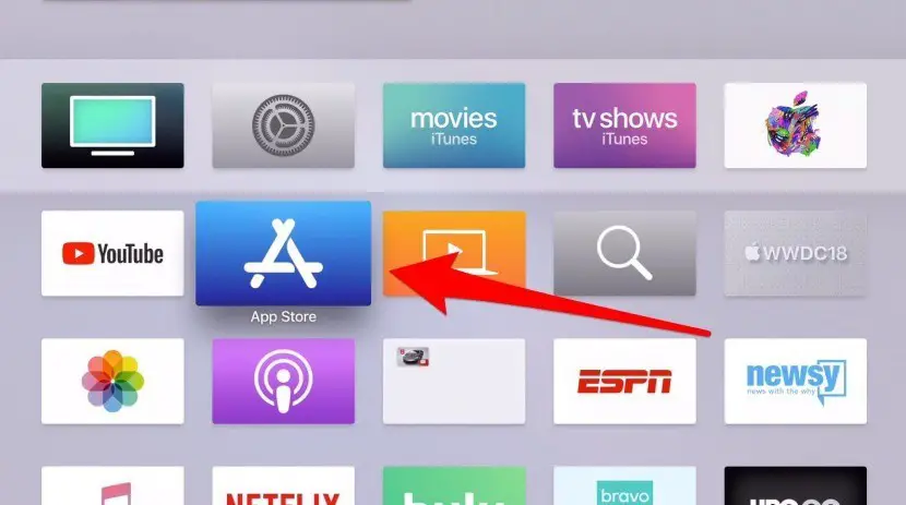 手動更新 Apple TV 上的應用程序