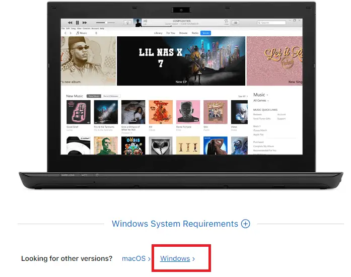 單擊 Windows