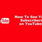如何使用 2 種簡單方法在 YouTube 上查看訂閱者