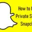 如何在 Snapchat 上製作私人故事