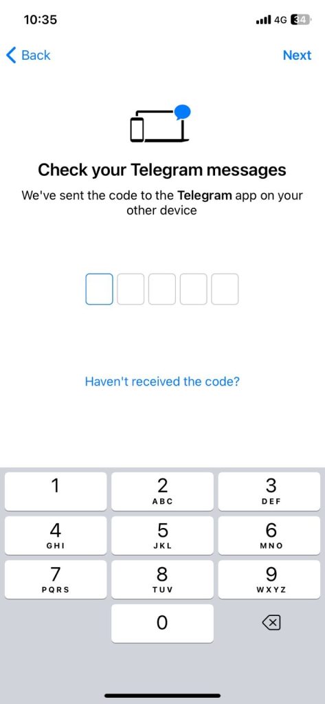 iPhone で Bestgram をセットアップして Apple Watch で Telegram を取得する