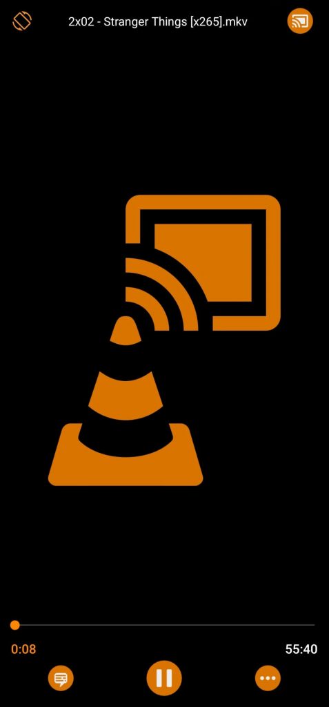 VLC pe Chromecast