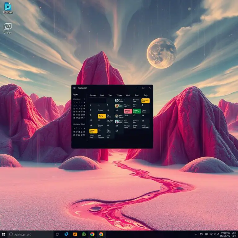 Windows 11 日曆功能的缺失：如何恢復日曆飛出功能