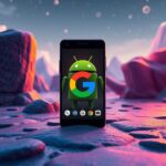 New-Android-logo-and-bugdroid-mascot-on-a-Google-Pixel-device