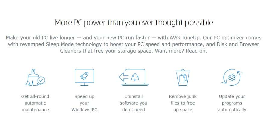 AVG PC Tuneup