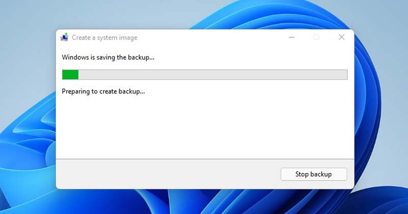 如何在Windows 11中創建系統映像備份