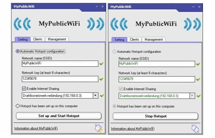 Windows 10的WiFi熱點