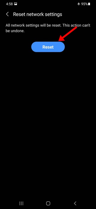 重置