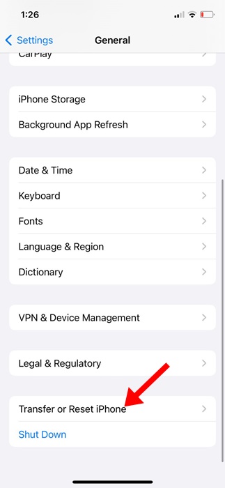轉移或重置iPhone