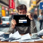 facebook 隨機登出 時的困惑面孔