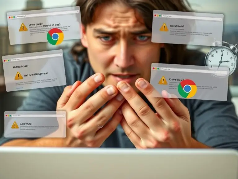 Chrome ERR_TOO_MANY_REDIRECTS 錯誤時的困擾情況