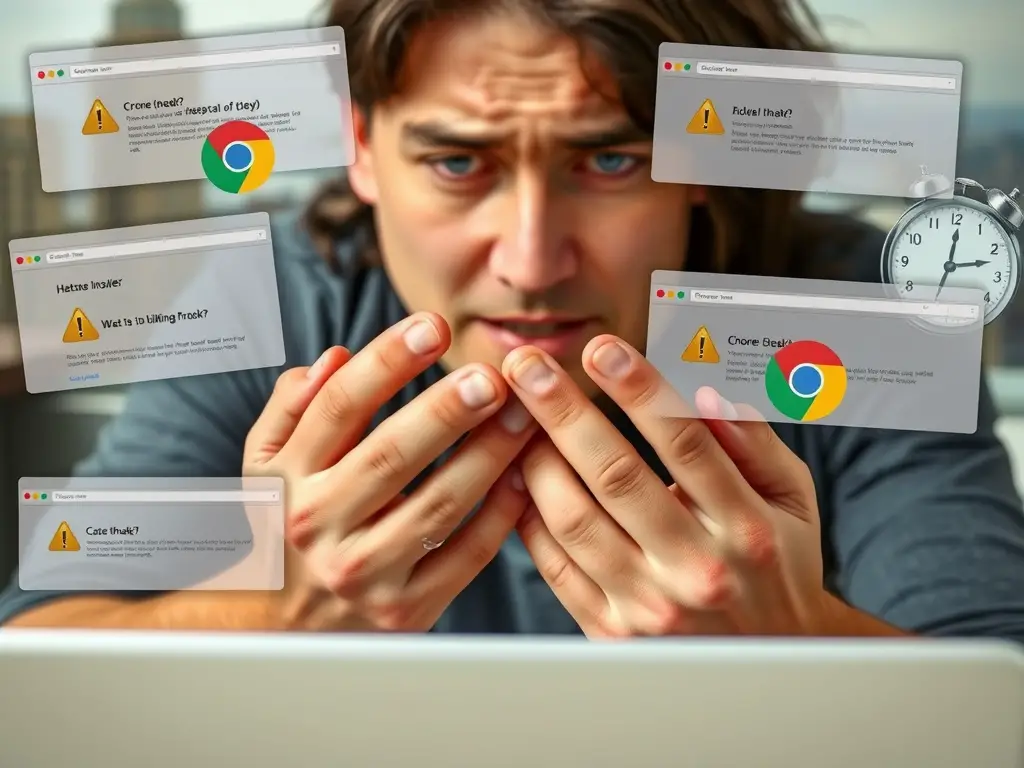 Chrome ERR_TOO_MANY_REDIRECTS 錯誤時的困擾情況