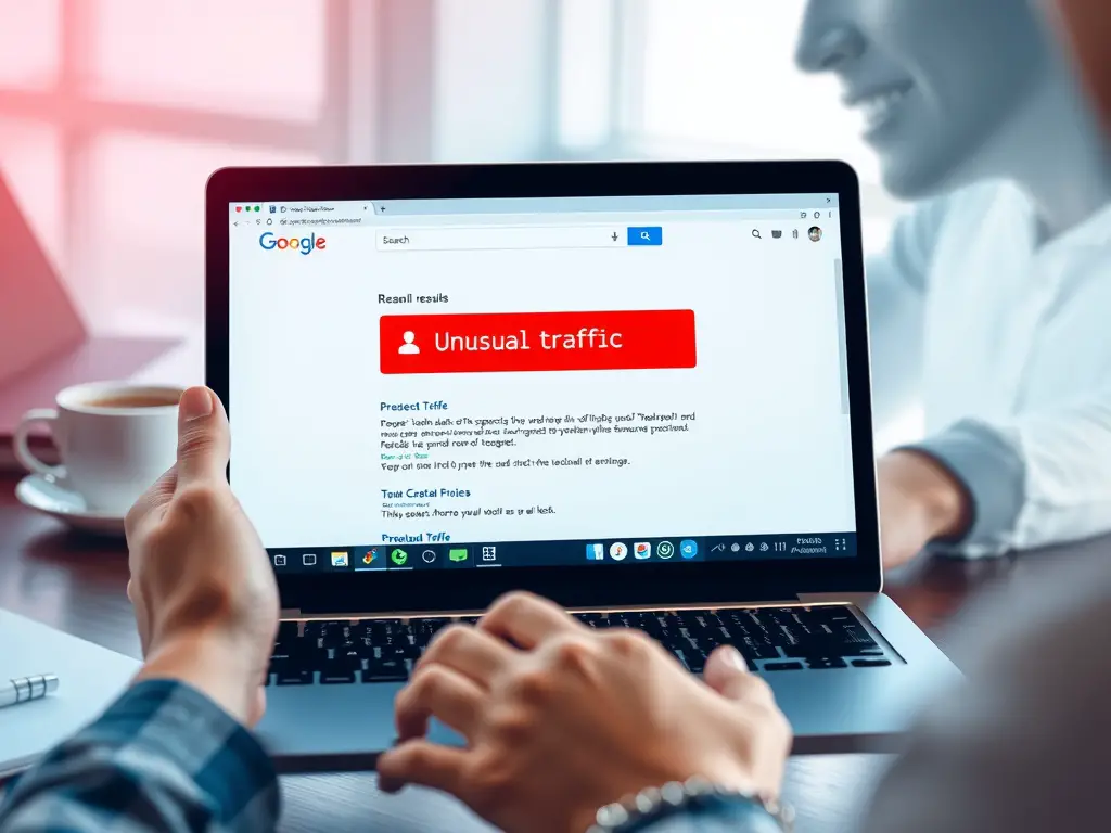 Google 不尋常流量 錯誤