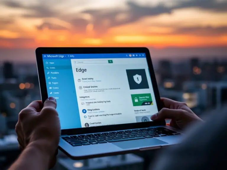使用Microsoft Edge瀏覽器的安全設定