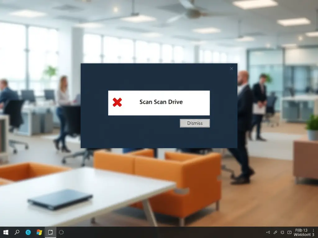 Windows 11掃描驅動器通知解決方案