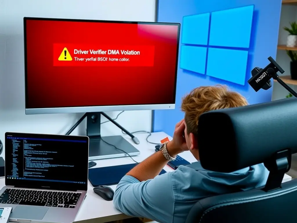 Windows 11 驅動程序驗證者 DMA違規 BSOD 錯誤