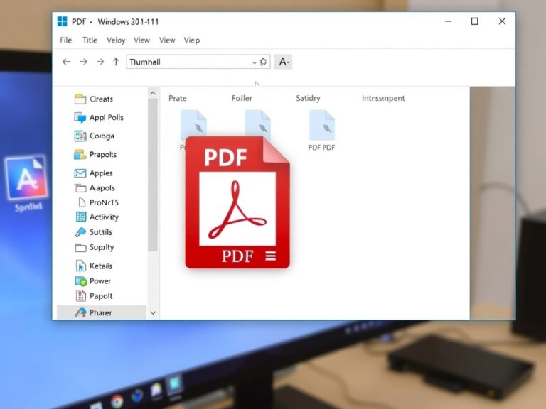 Windows 10/11 PDF Thumbnail 顯示問題