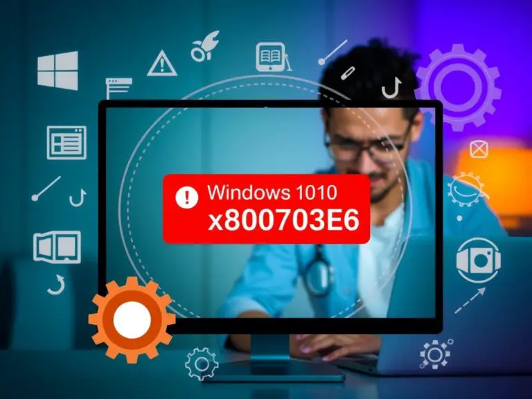 「Windows更新錯誤0x800703E6」