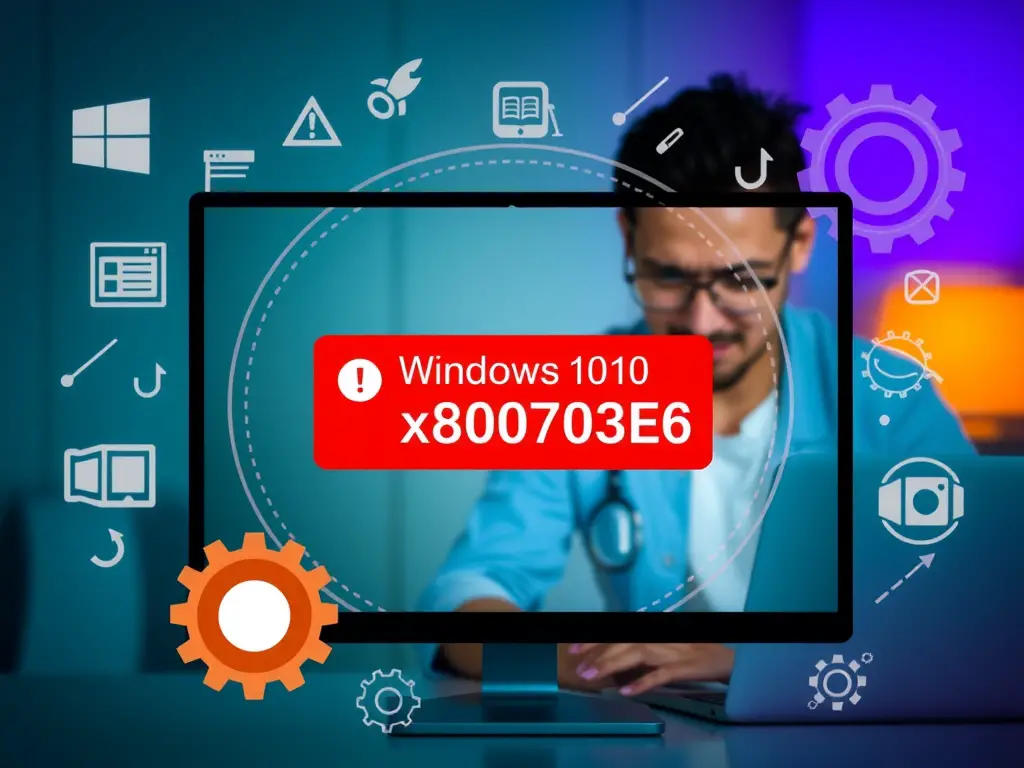 「Windows更新錯誤0x800703E6」