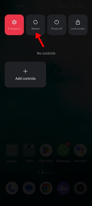 重新啟動您的Android設備