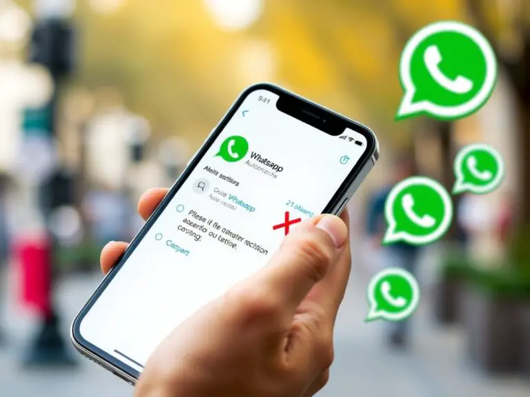 WhatsApp自動更正關閉
